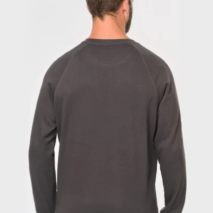 WK402 - Sweat-shirt col rond  homme