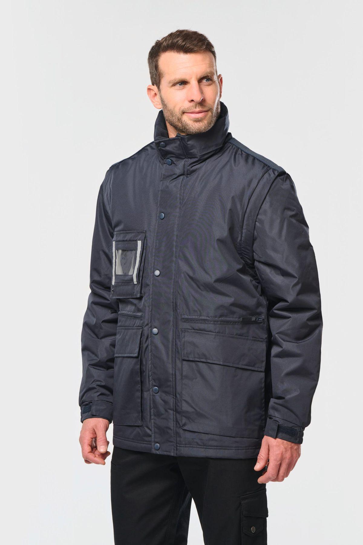 WK6106 - Parka workwear manches amovibles homme
