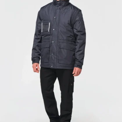 WK6106 - Parka workwear manches amovibles homme