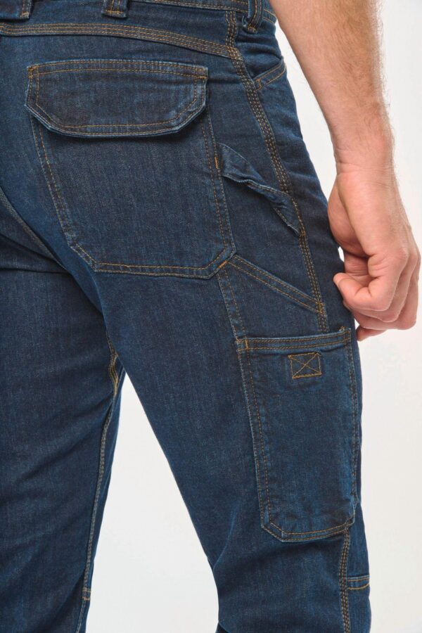 WK705 - Pantalon Denim multipoches homme – Image 13