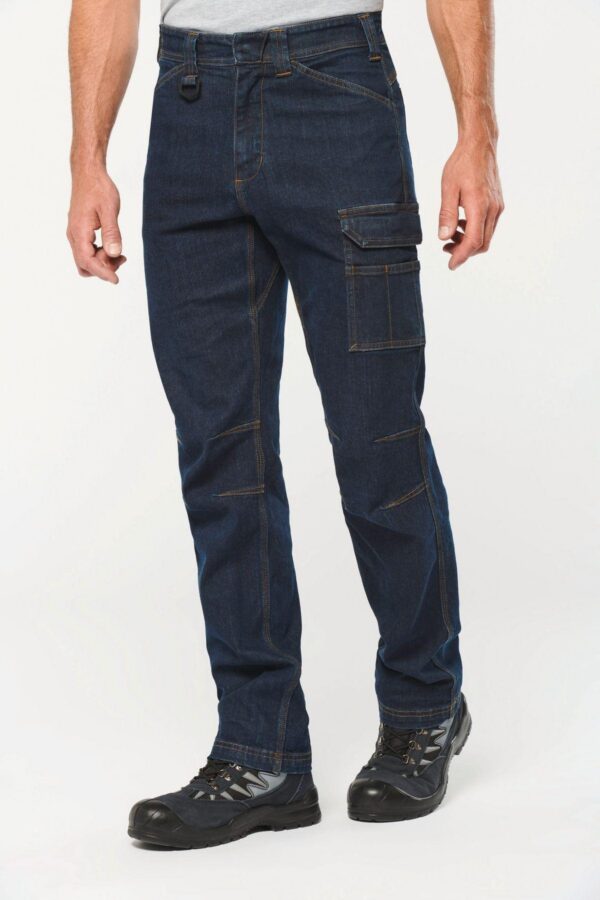 WK705 - Pantalon Denim multipoches homme – Image 11