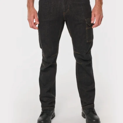 WK705 - Pantalon Denim multipoches homme