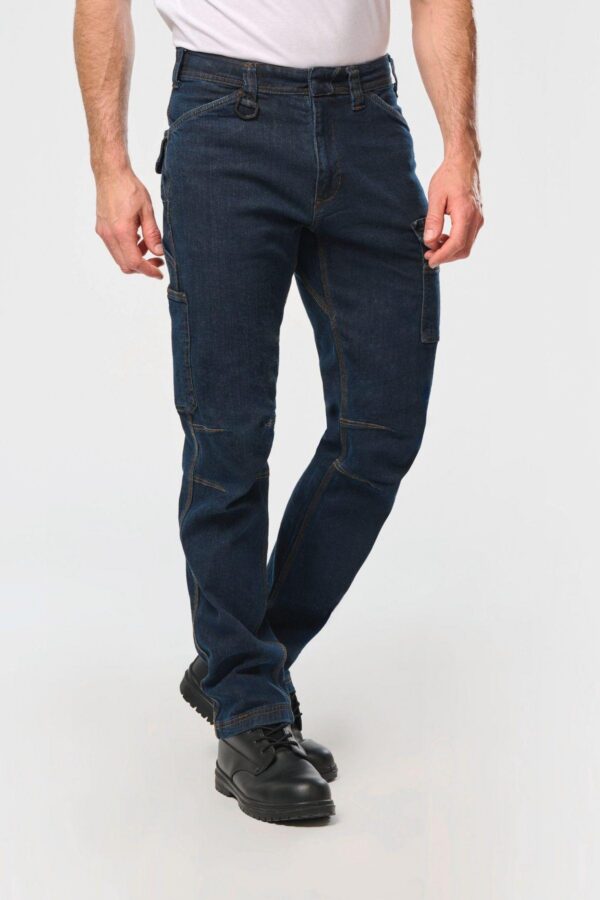 WK705 - Pantalon Denim multipoches homme