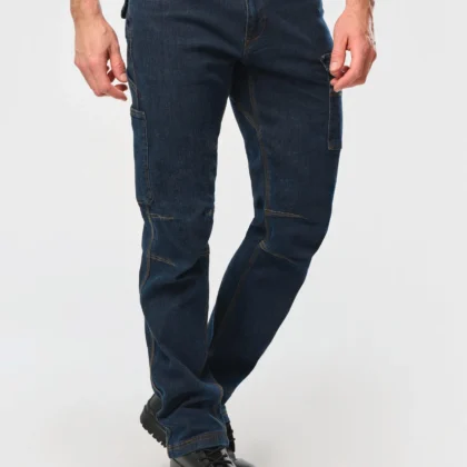 WK705 - Pantalon Denim multipoches homme