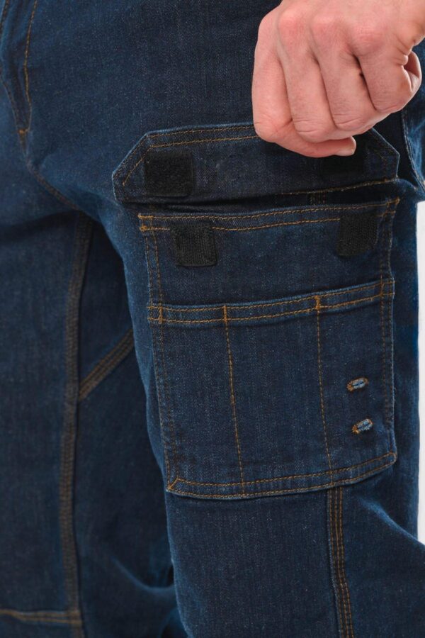 WK705 - Pantalon Denim multipoches homme – Image 5