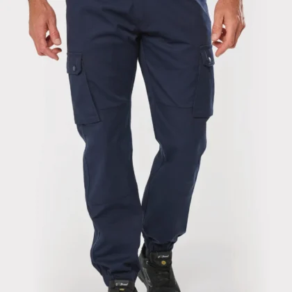 WK711 - Pantalon cargo unisexe avec bas élastiqué