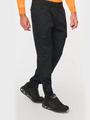 WK711 - Pantalon cargo unisexe avec bas élastiqué
