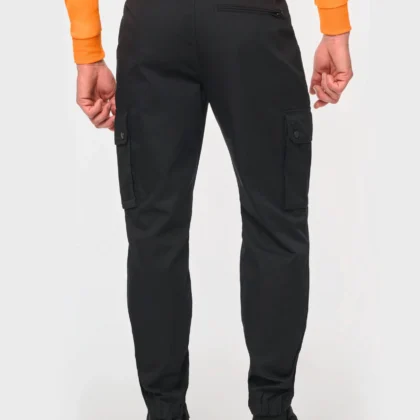 WK711 - Pantalon cargo unisexe avec bas élastiqué