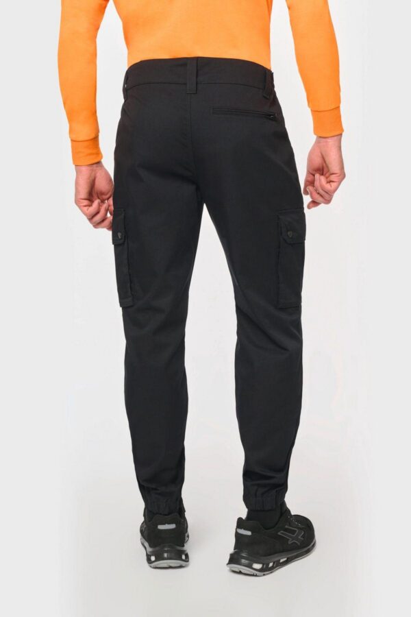 WK711 - Pantalon cargo unisexe avec bas élastiqué – Image 3