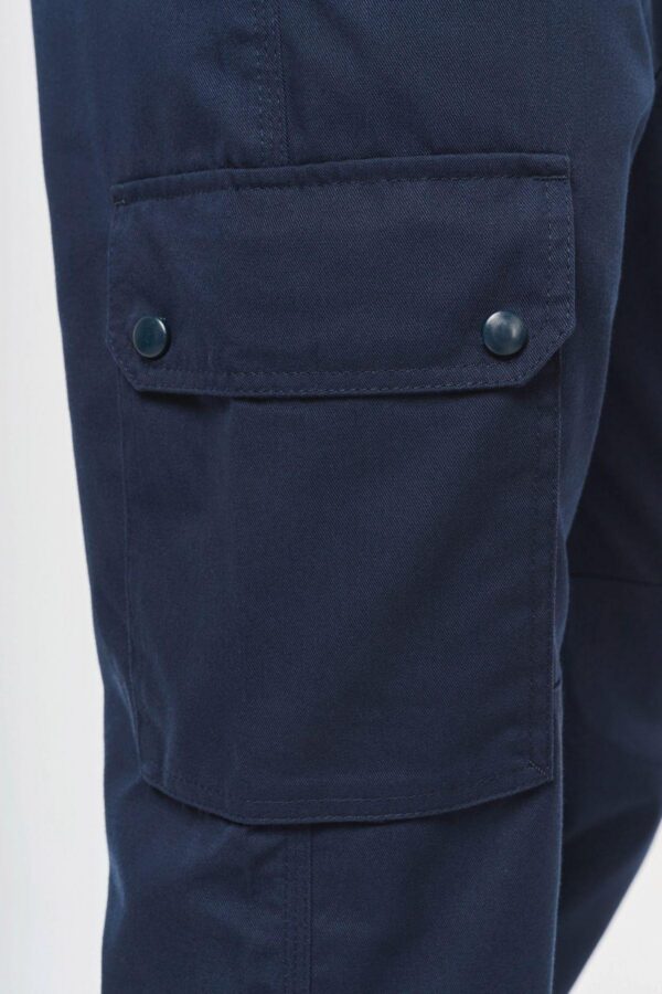 WK712 - Pantalon cargo unisexe avec bas élastiqué et bande réfléchissante – Image 9
