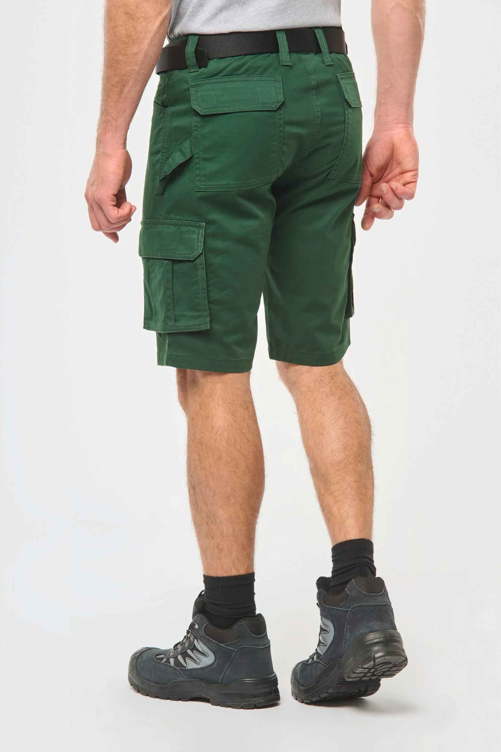 WK713 - Bermuda multipoches écoresponsable homme – Image 2