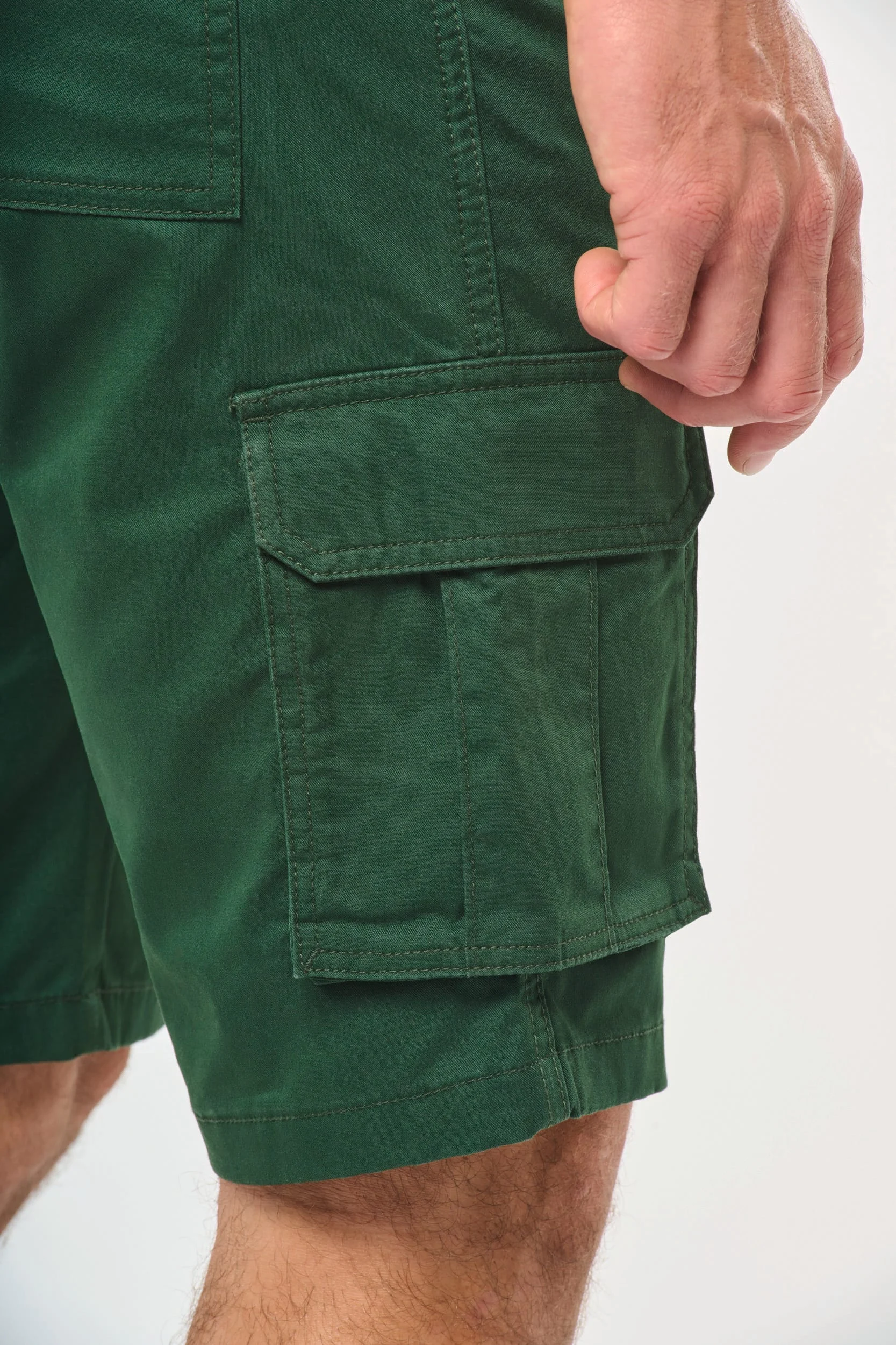 WK713 - Bermuda multipoches écoresponsable homme – Image 6