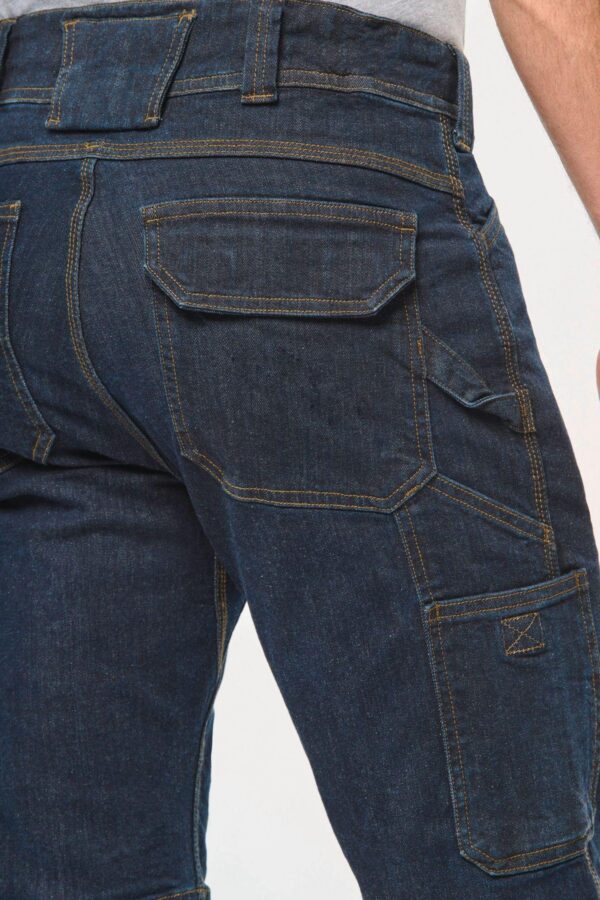 WK715 - Bermuda denim multipoches homme – Image 6