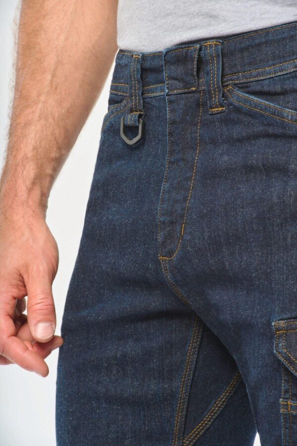 WK715 - Bermuda denim multipoches homme – Image 5