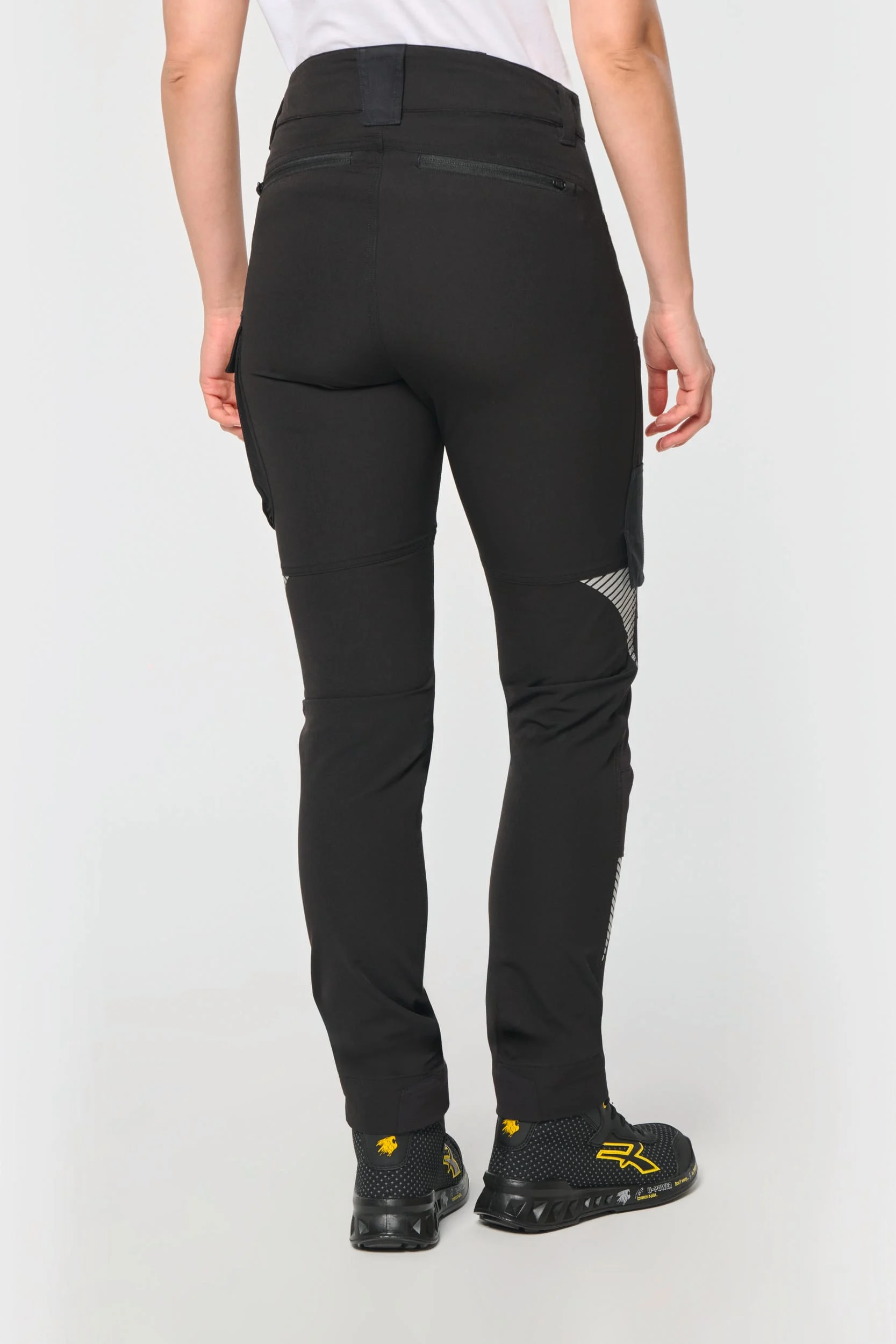 WK746 - Pantalon stretch recyclé multipoches unisexe – Image 5
