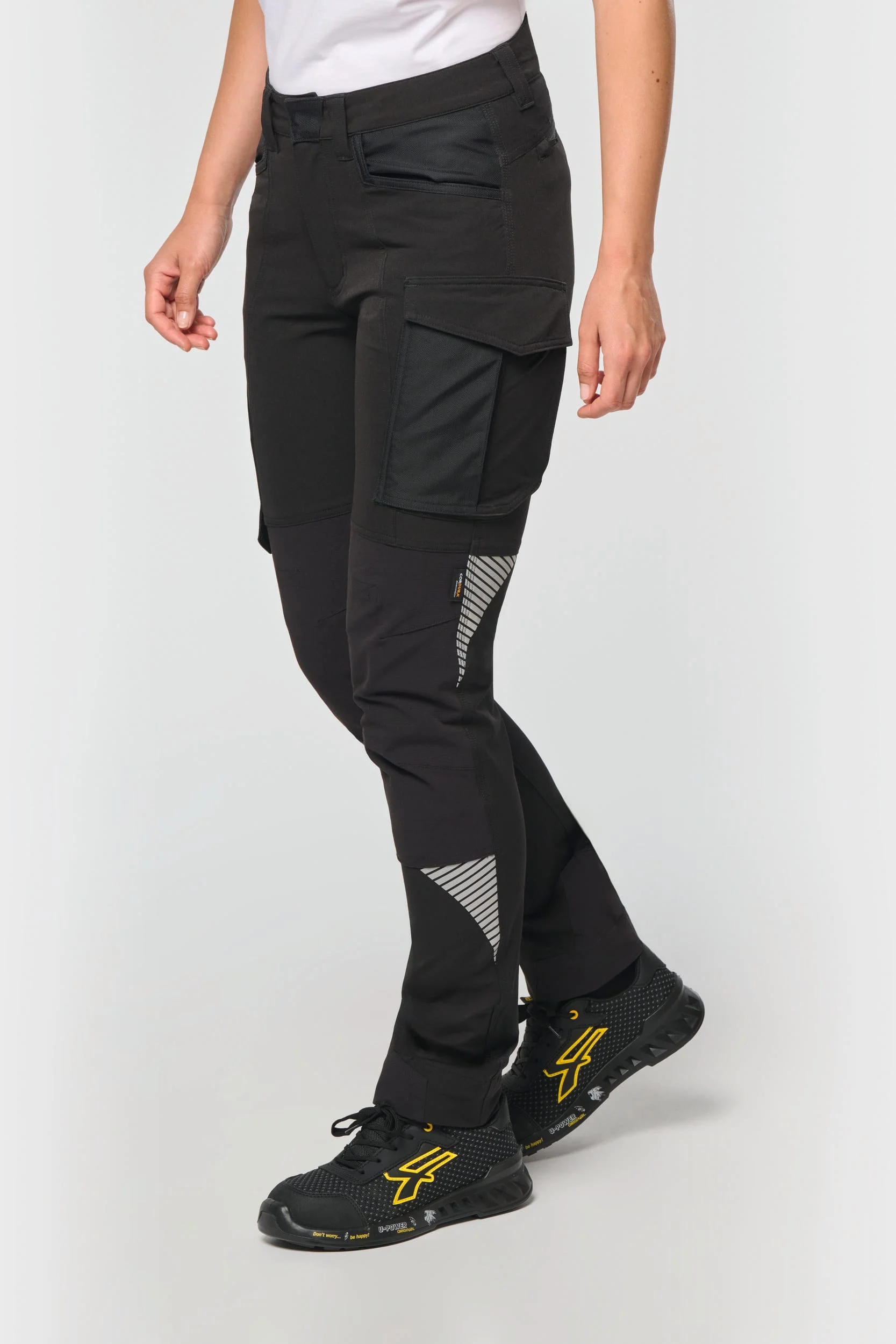 WK746 - Pantalon stretch recyclé multipoches unisexe – Image 4
