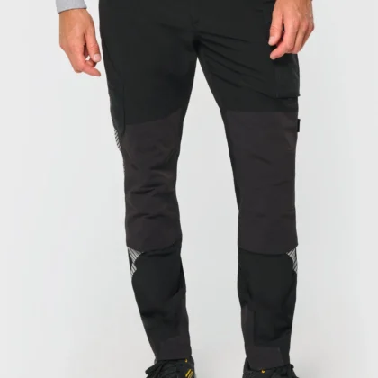 WK747 - Pantalon léger stretch recyclé multipoches unisexe