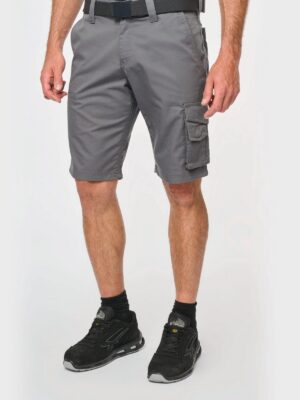 WK763 - Bermuda de travail multipoches