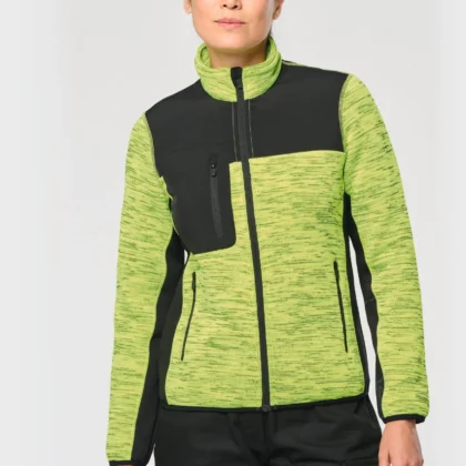 WK9109 - Veste recyclée en polytricot femme