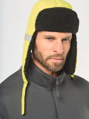 WKP121 - Casquette rembourrée avec rabats pour les oreilles