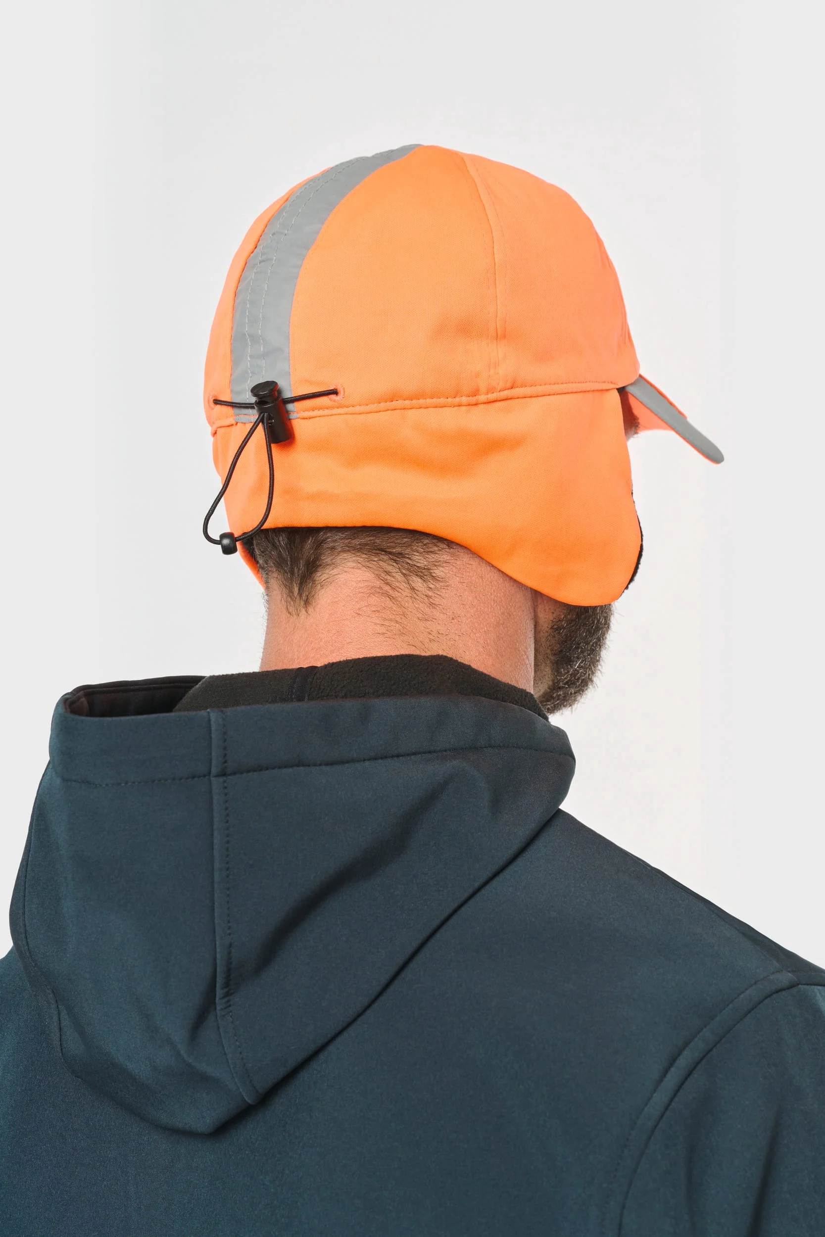 WKP122 - Casquette hiver fluorescente - 6 panneaux – Image 2