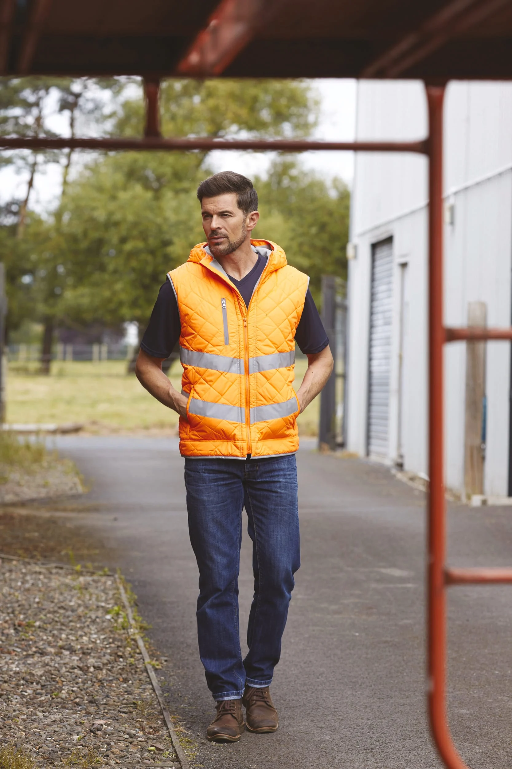 YHV007 - Bodywarmer haute visibilité "Kensington" – Image 4