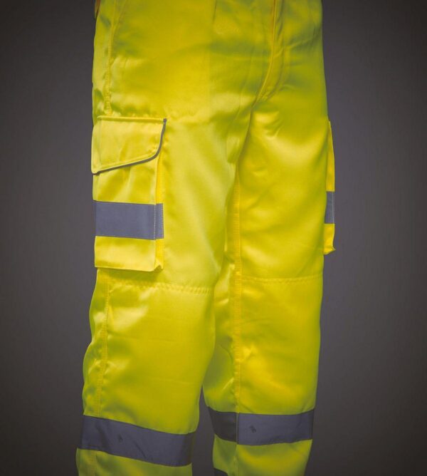 YHV018T - Pantalon Cargo haute visibilité – Image 2