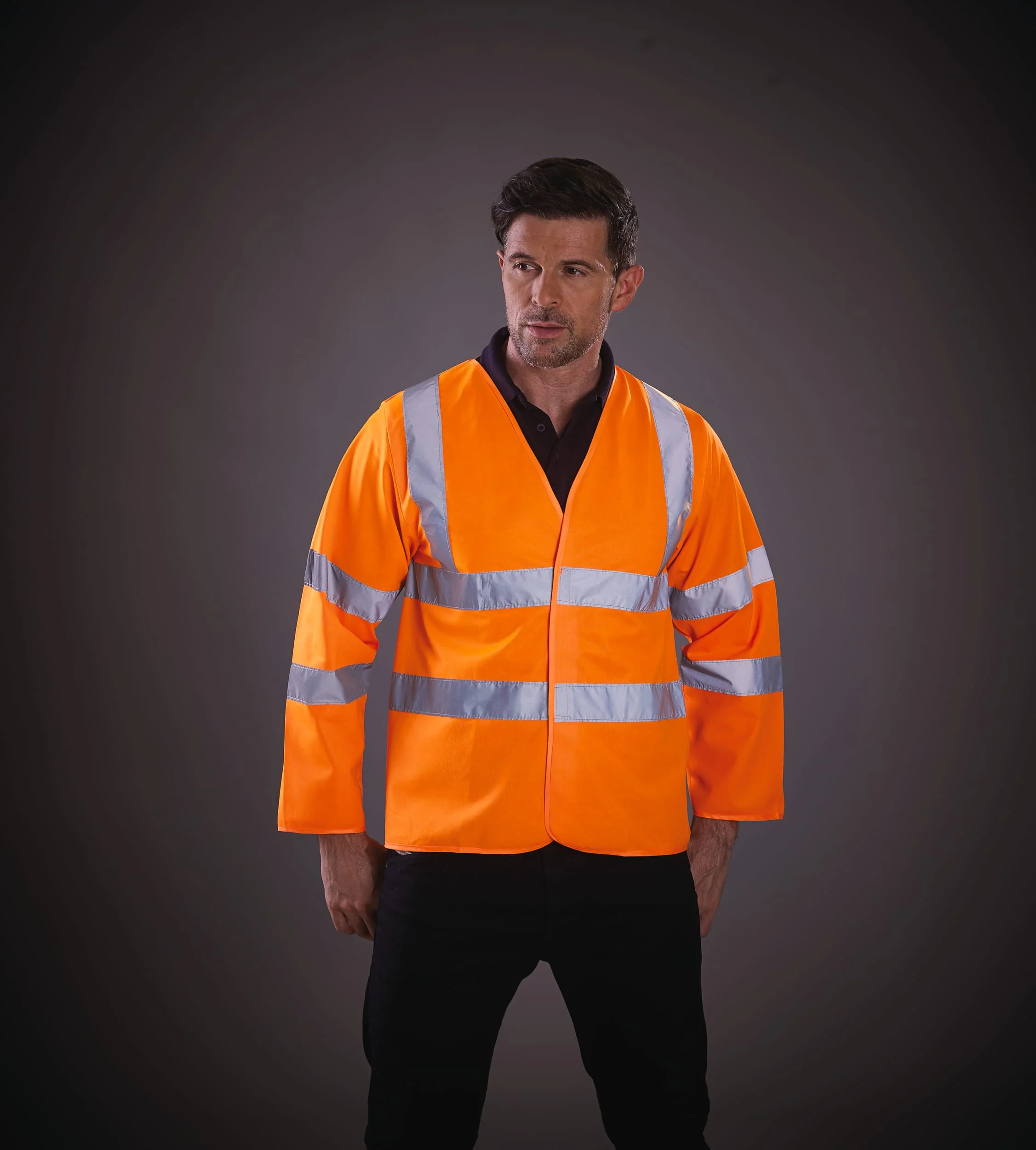 YHVJ200 - Gilet Hi-vis à manches longues – Image 2