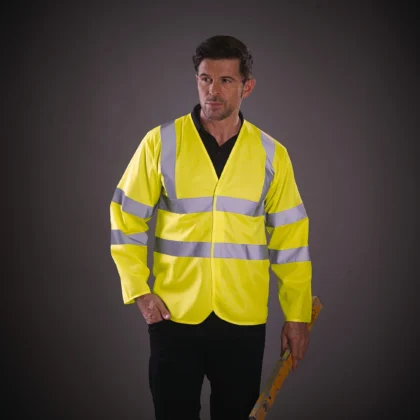 YHVJ200 - Gilet Hi-vis à manches longues