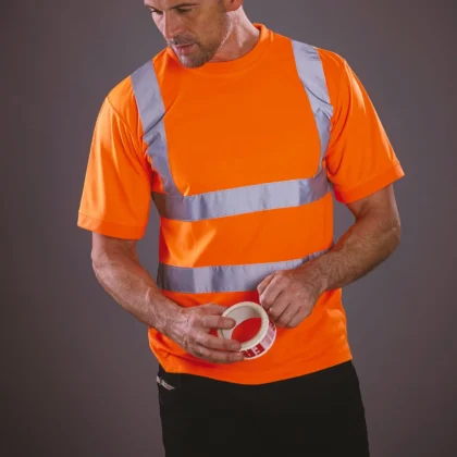 YHVJ410 - T-shirt manches courtes haute visibilité