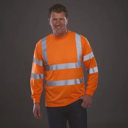 YHVJ420 - T-shirt haute visibilité manches longues