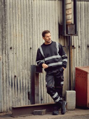 YHVJ510 - Sweat-shirt haute visibilité col rond