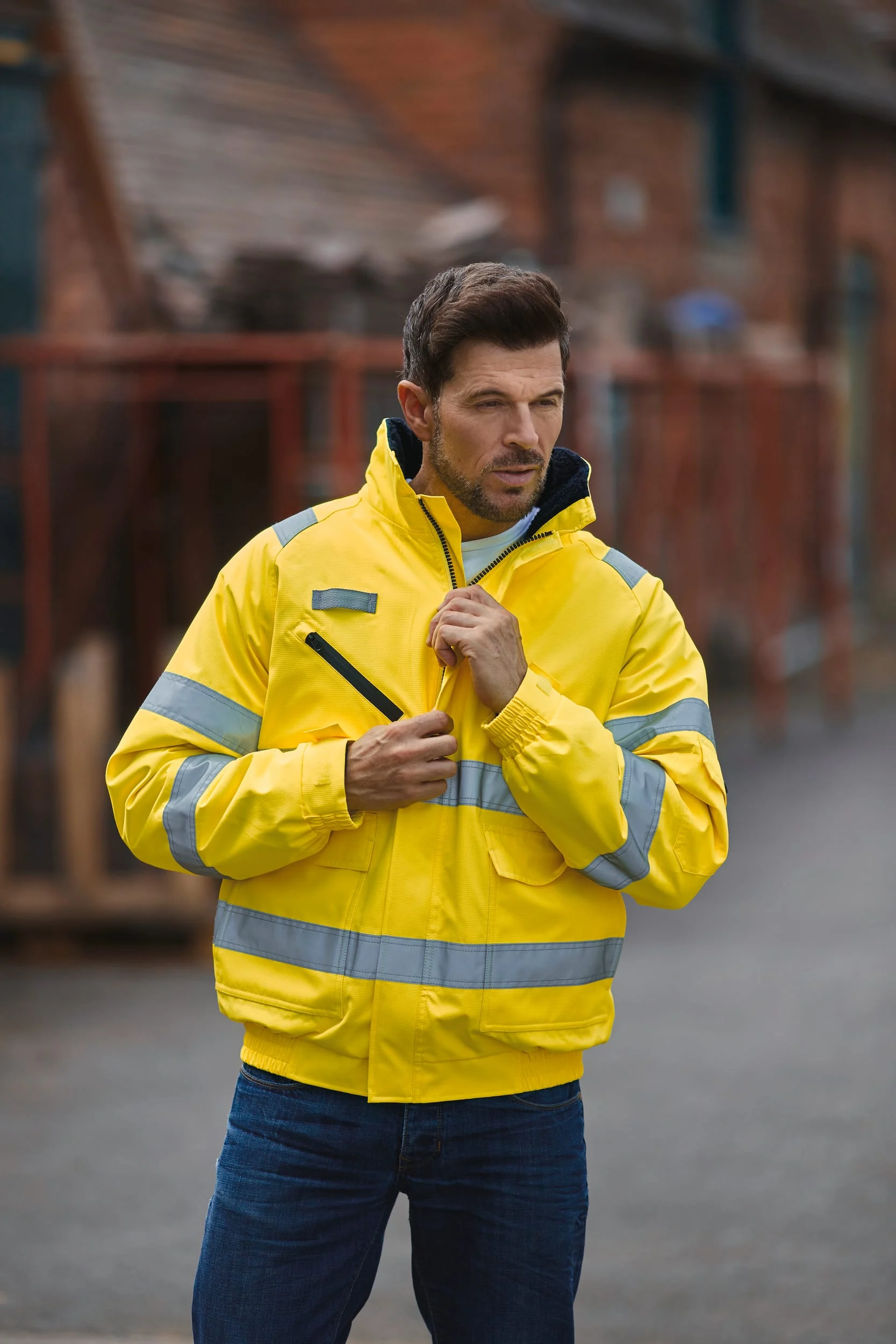 YHVP209 - Veste Hi-vis fontaine – Image 3