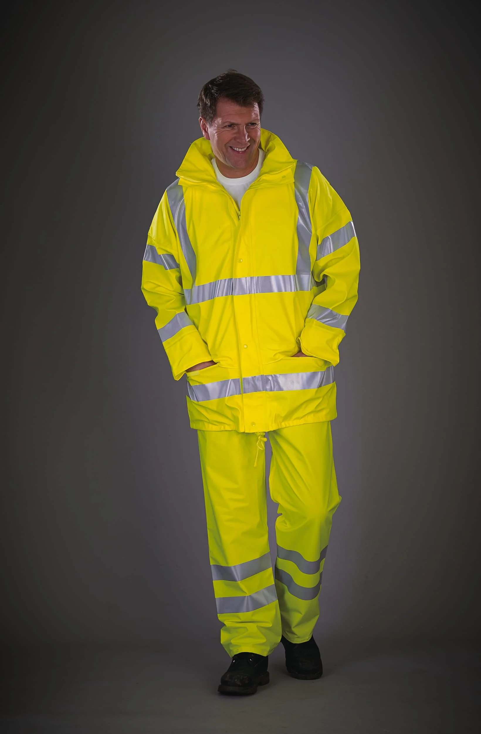 YHVS450 - Veste de pluie respirante Hi-Vis Soft Flex – Image 5