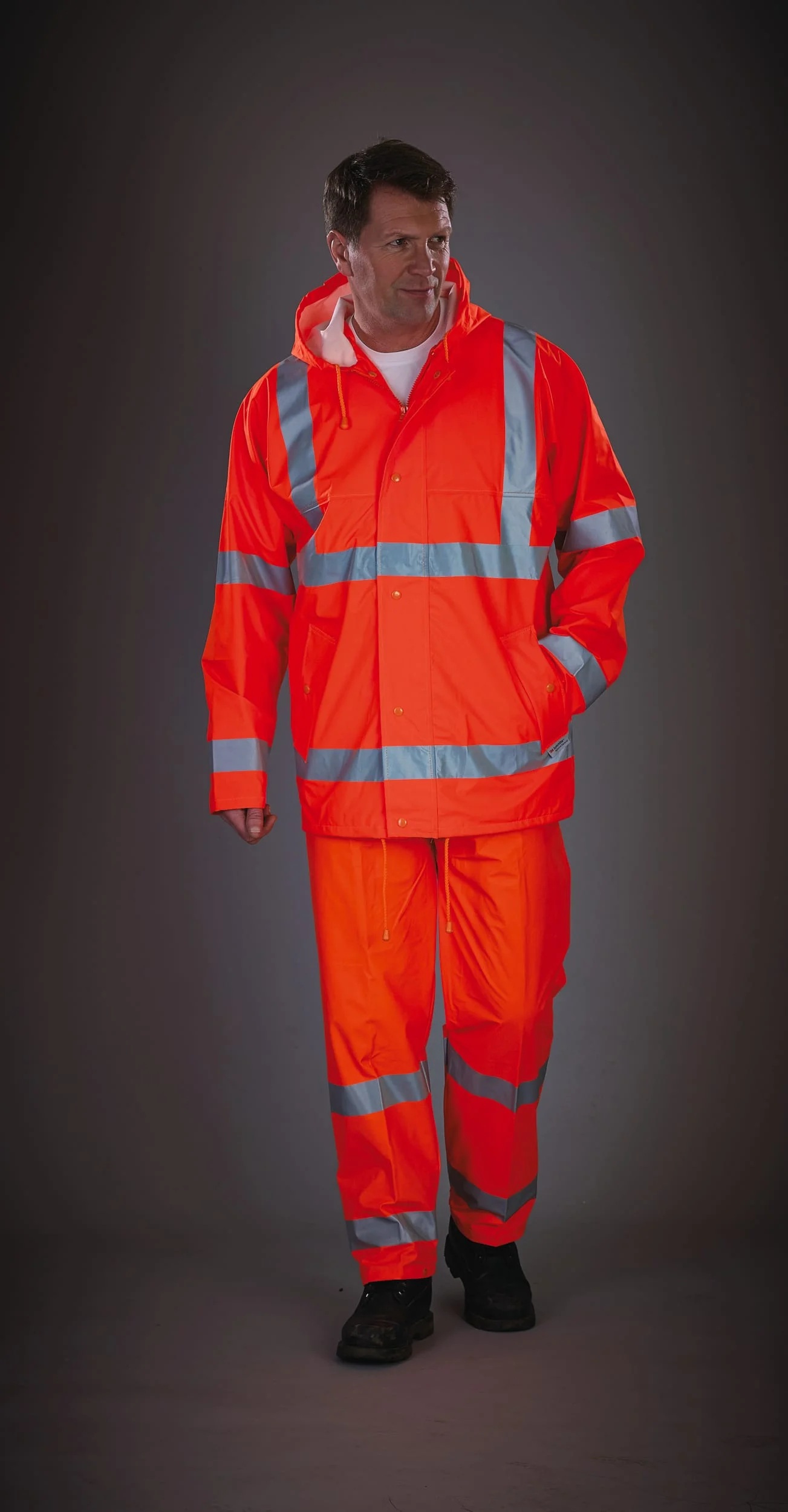YHVS450 - Veste de pluie respirante Hi-Vis Soft Flex – Image 9