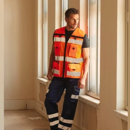 YHVW108 - Gilet haute visibilité rip stop