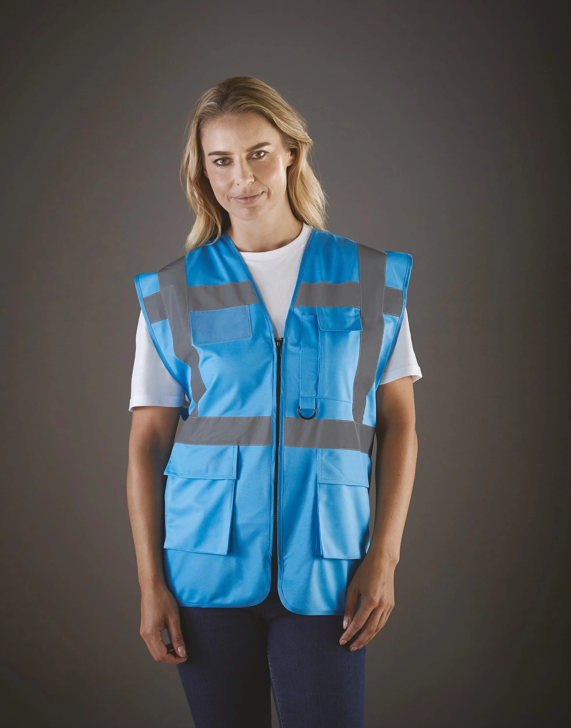 YHVW801 - Gilet multifonction haute visibilité – Image 7