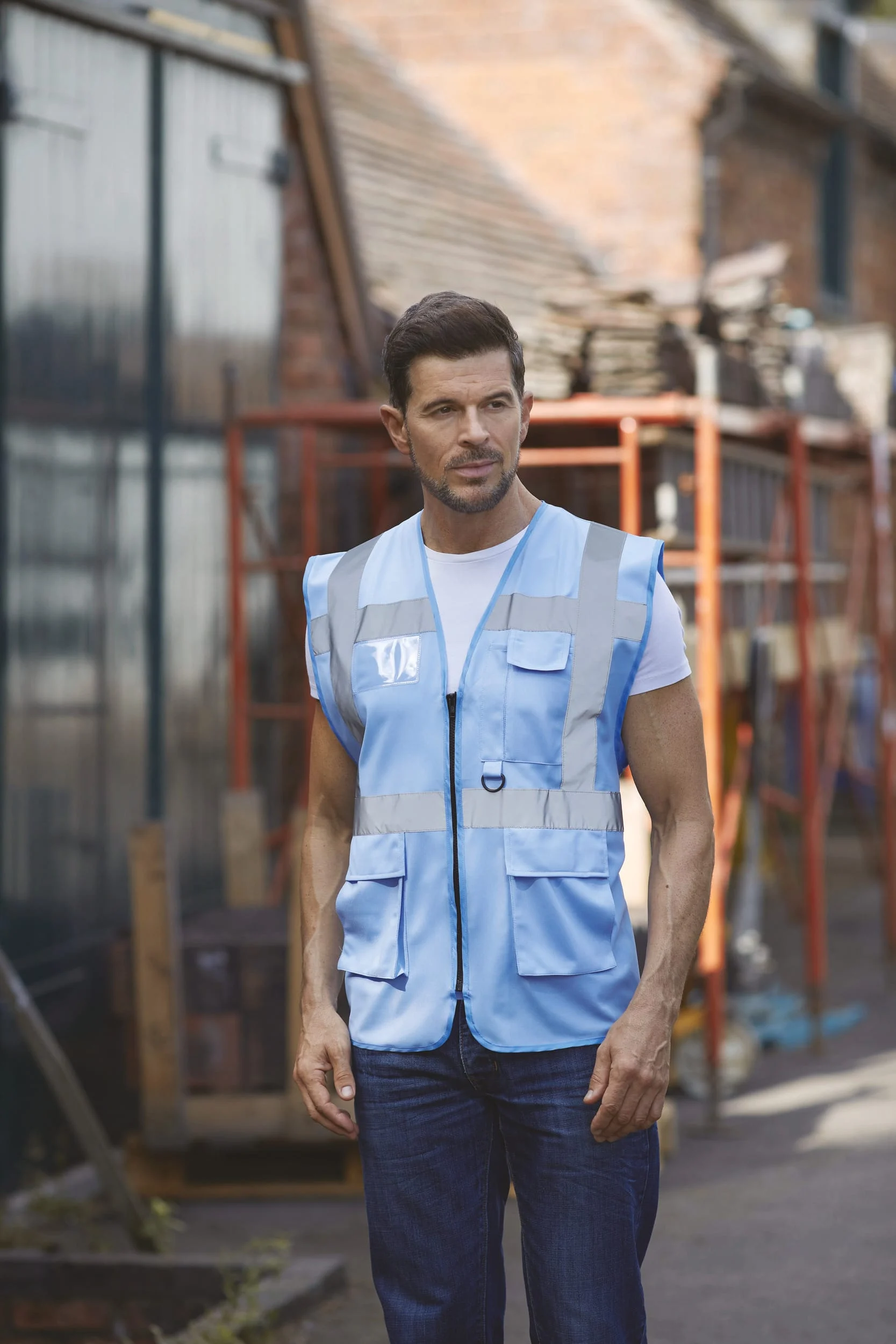 YHVW801 - Gilet multifonction haute visibilité – Image 12