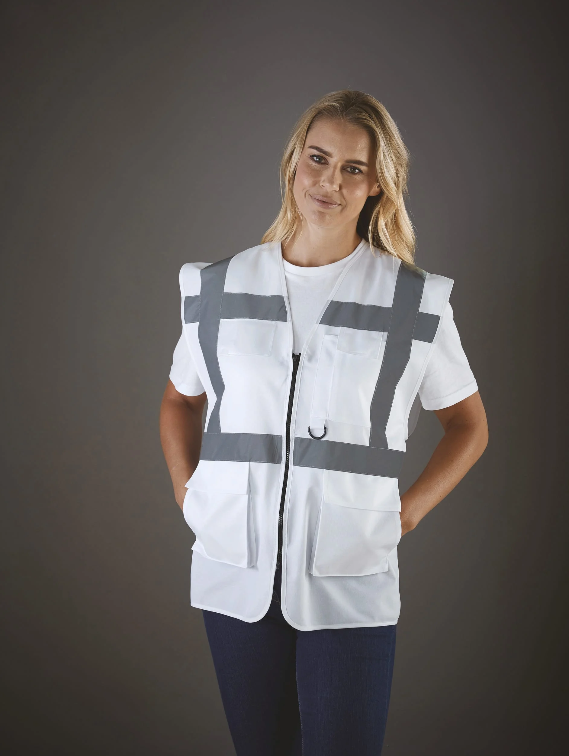 YHVW801 - Gilet multifonction haute visibilité – Image 3