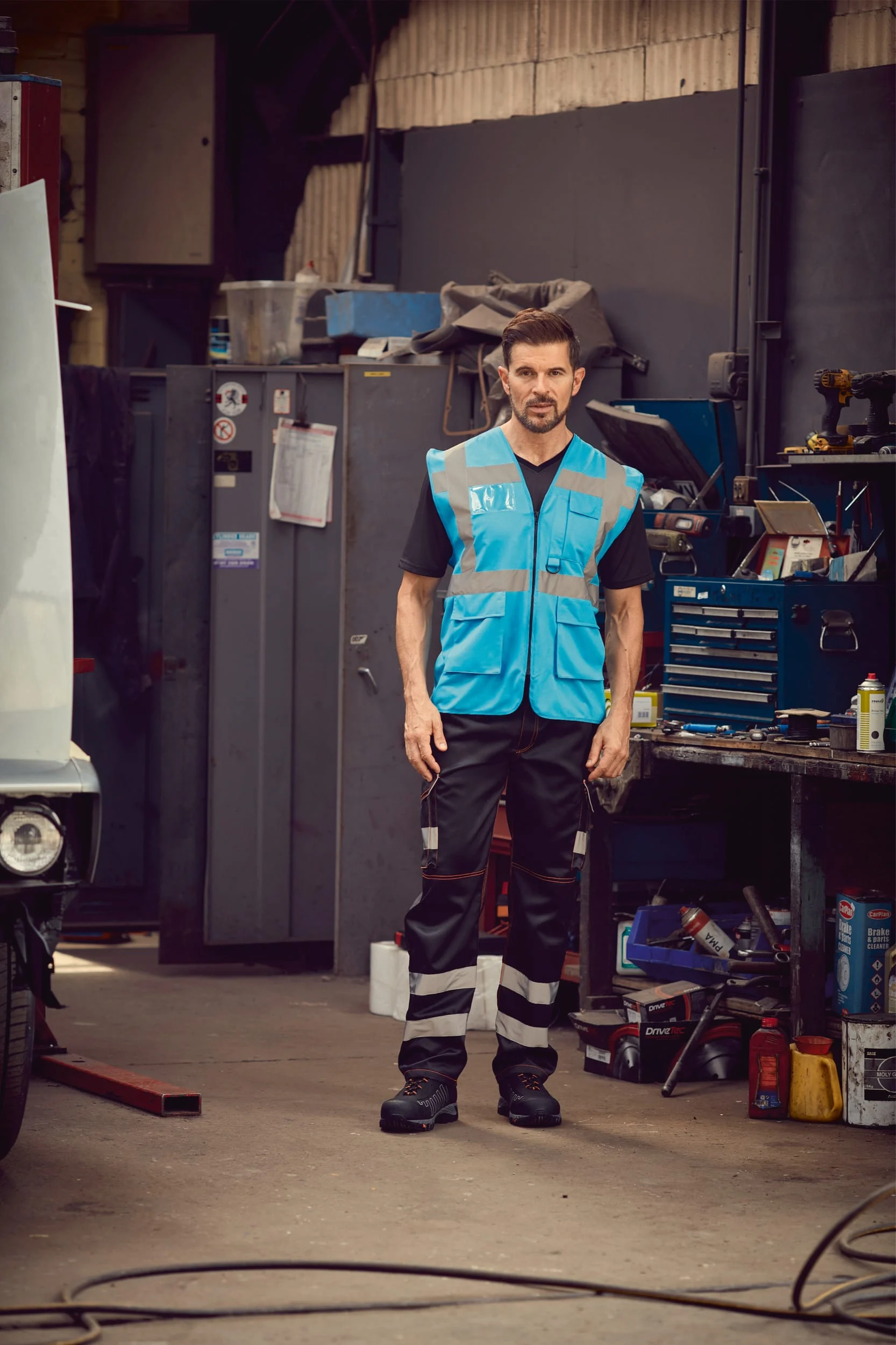YHVW801 - Gilet multifonction haute visibilité – Image 13