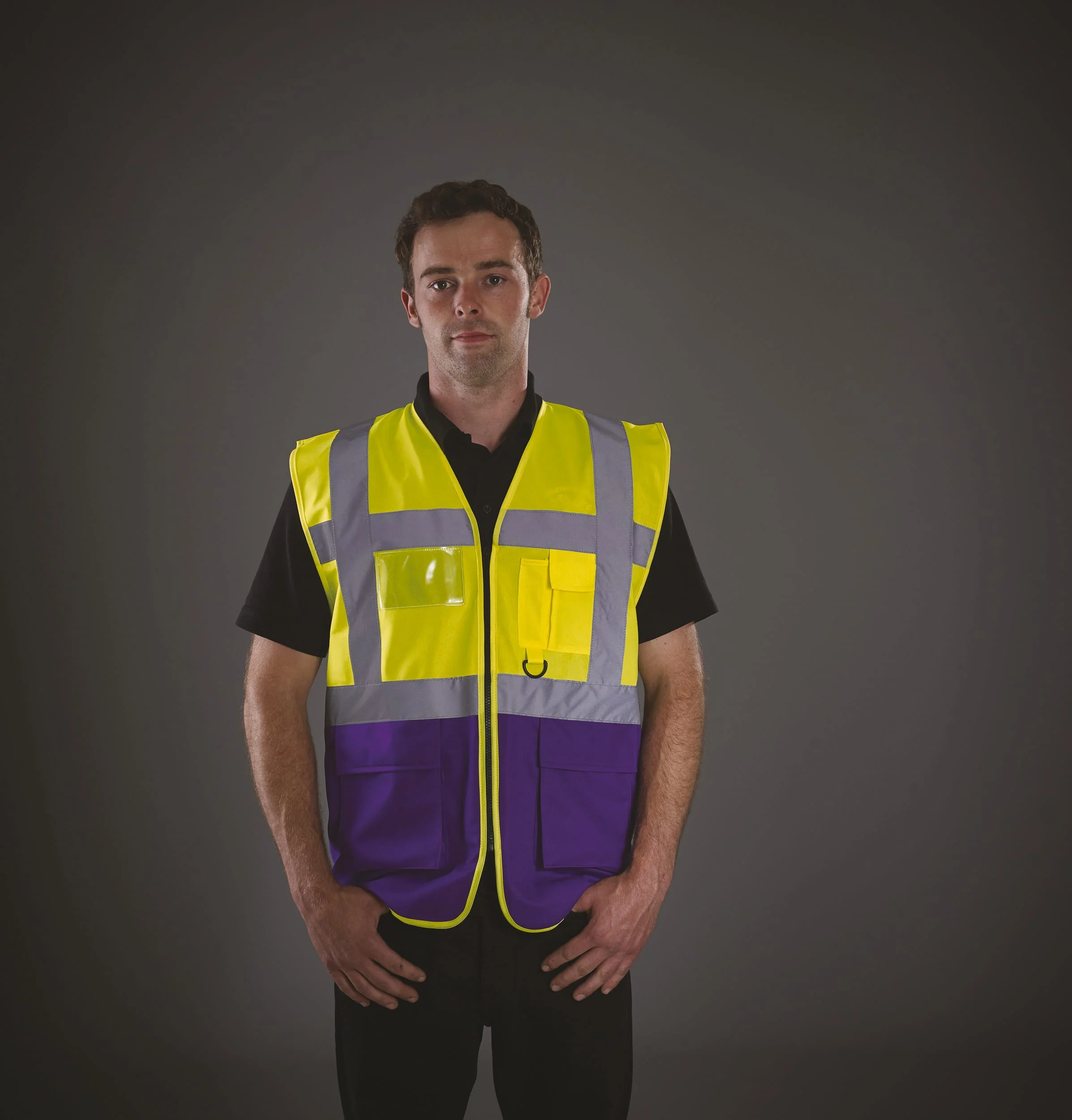 YHVW801 - Gilet multifonction haute visibilité – Image 15