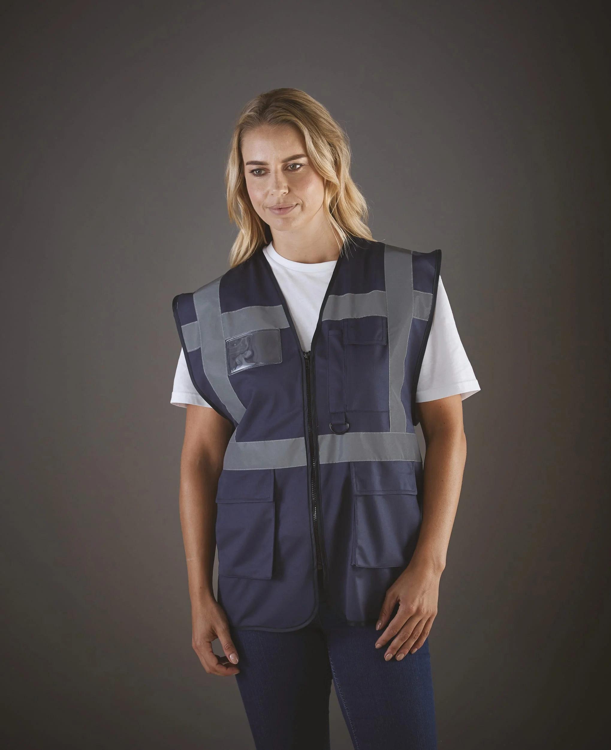 YHVW801 - Gilet multifonction haute visibilité – Image 17
