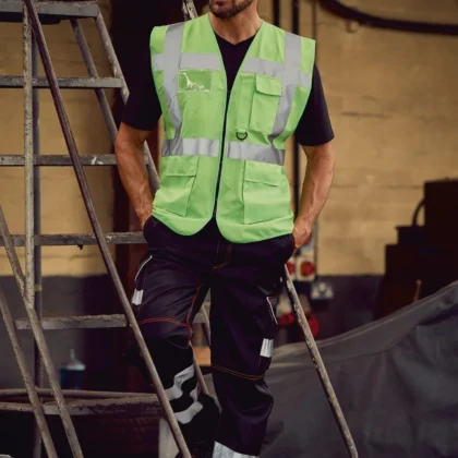 YHVW801 - Gilet multifonction haute visibilité