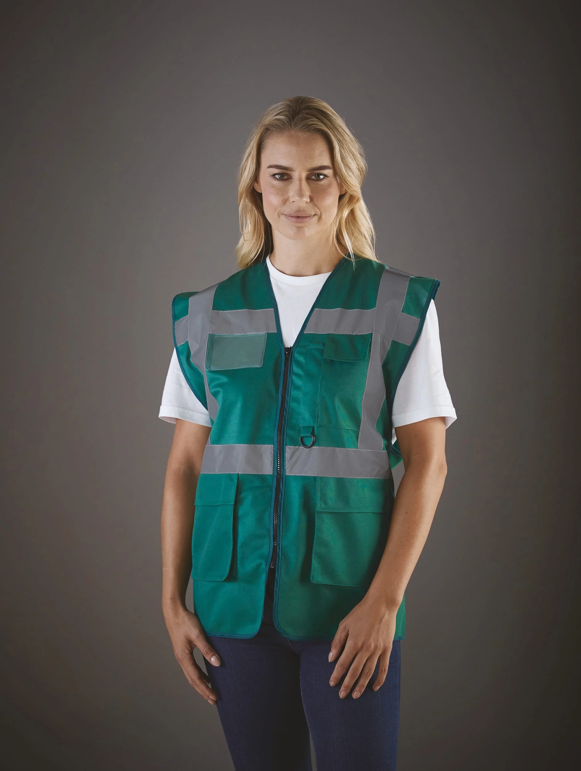 YHVW801 - Gilet multifonction haute visibilité – Image 4