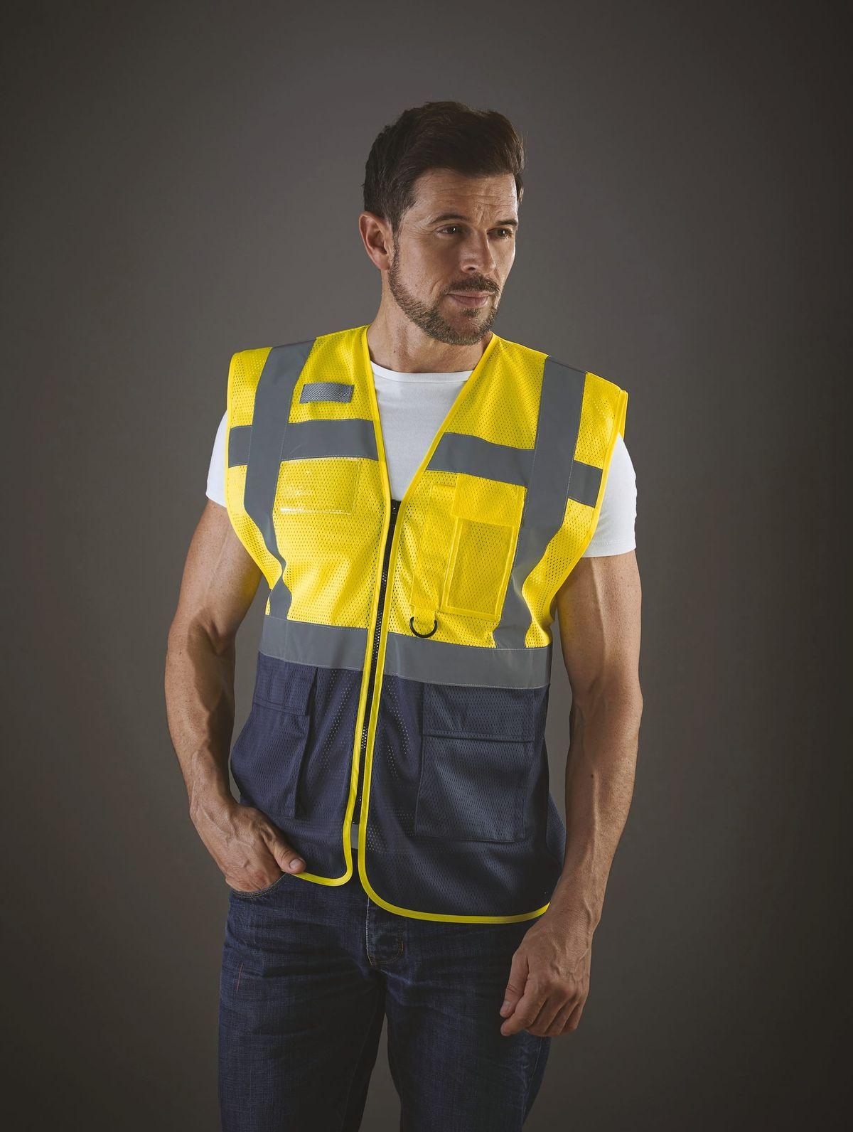 YHVW820 - Gilet haute visibilité Top Cool "Management" – Image 4