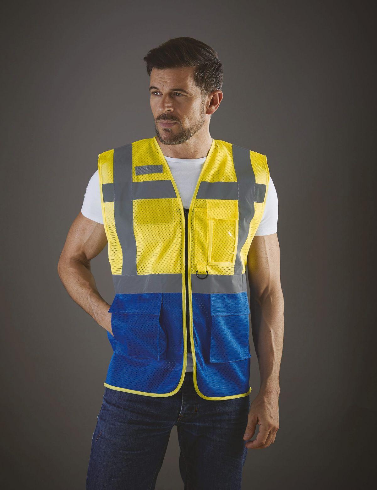 YHVW820 - Gilet haute visibilité Top Cool "Management" – Image 6