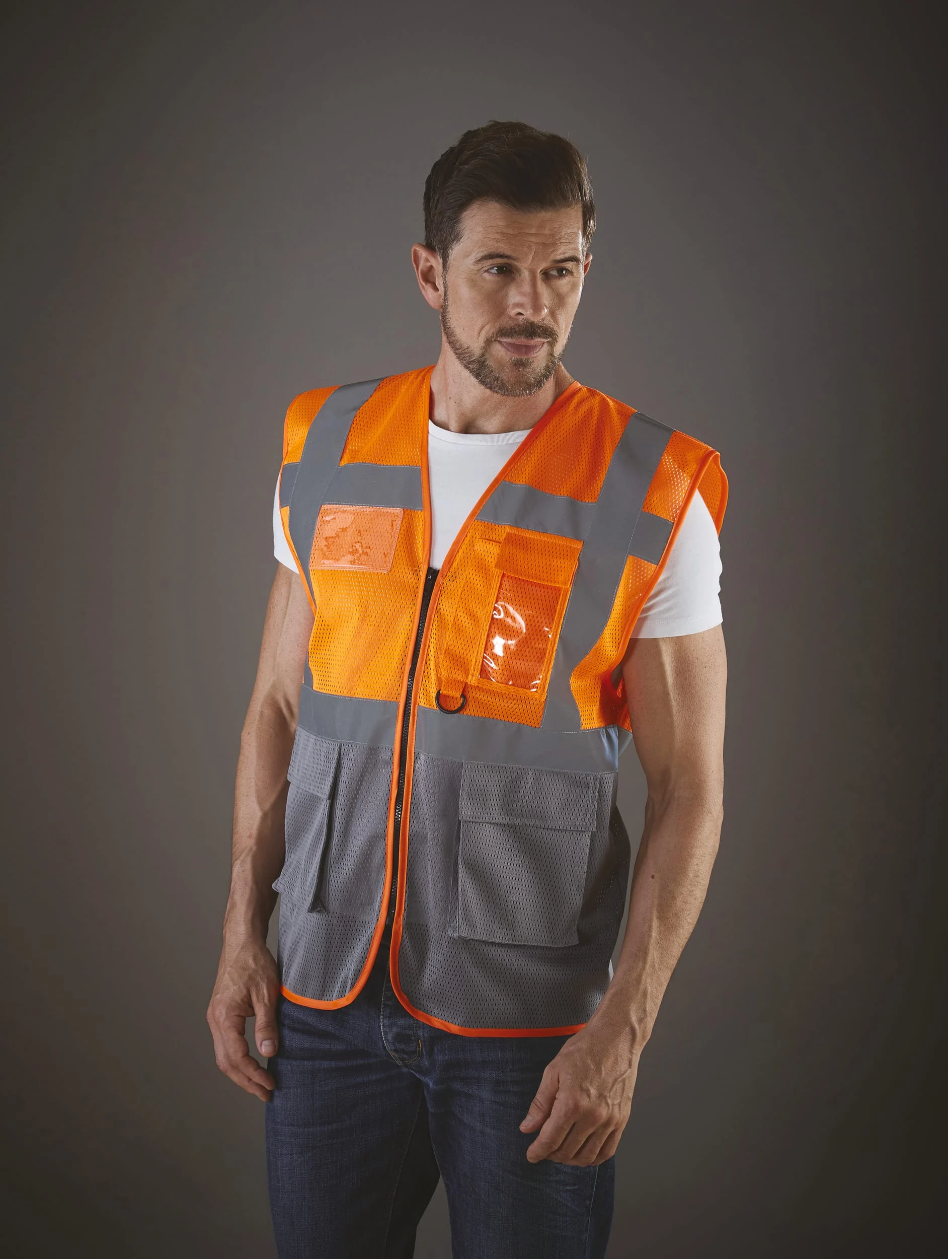 YHVW820 - Gilet haute visibilité Top Cool "Management" – Image 10