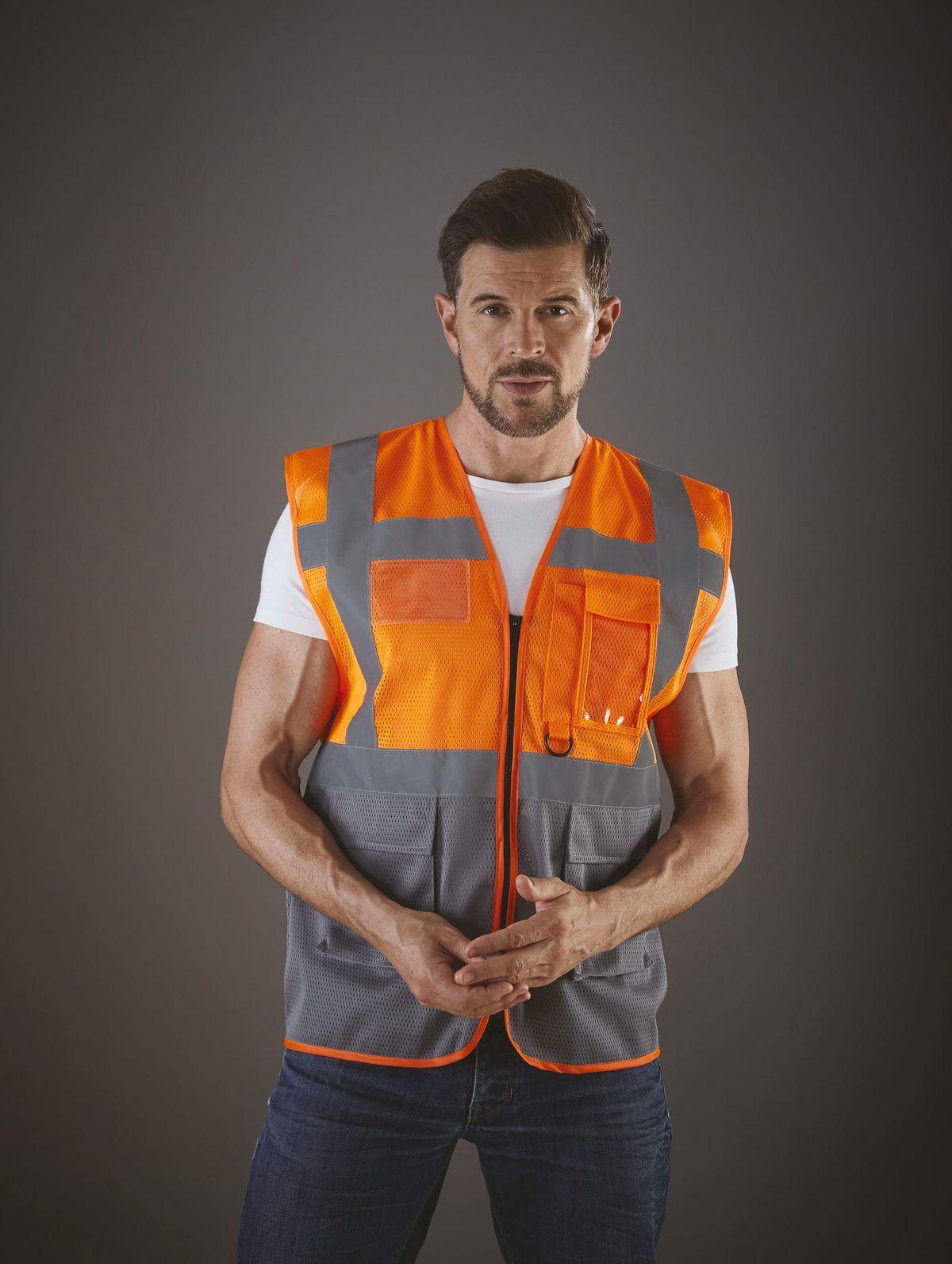 YHVW820 - Gilet haute visibilité Top Cool "Management" – Image 11