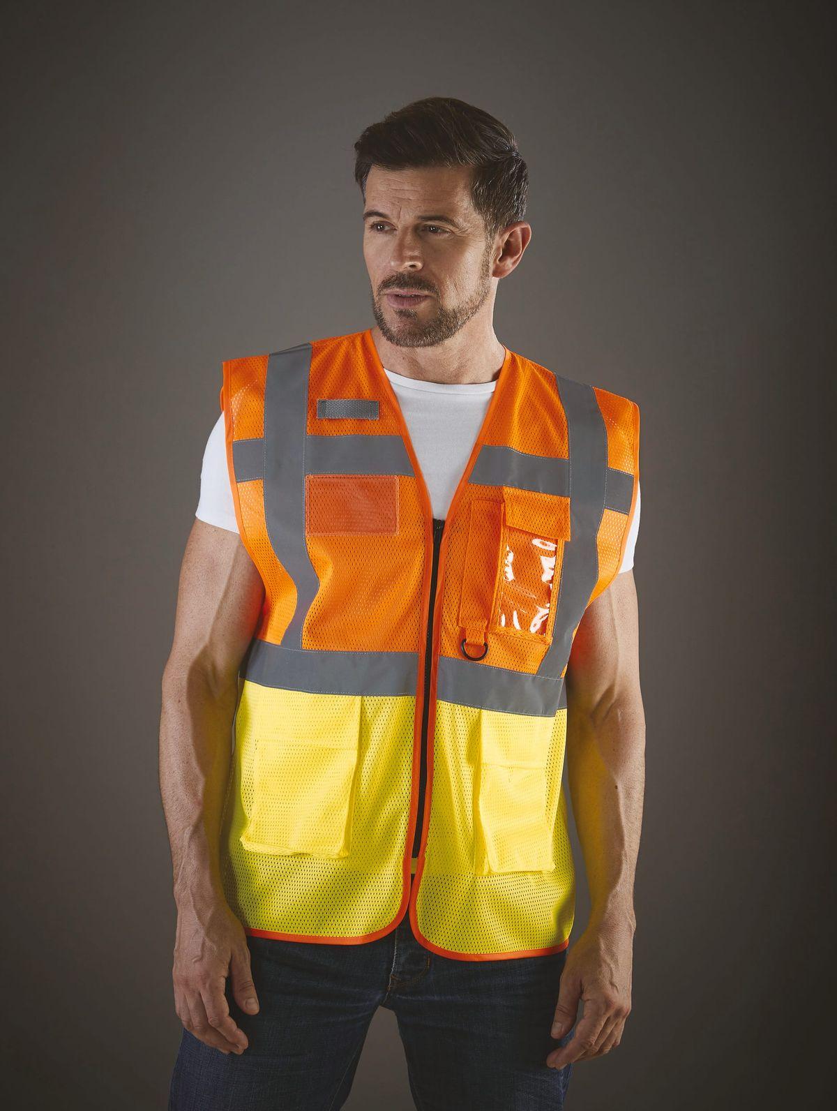 YHVW820 - Gilet haute visibilité Top Cool "Management" – Image 12