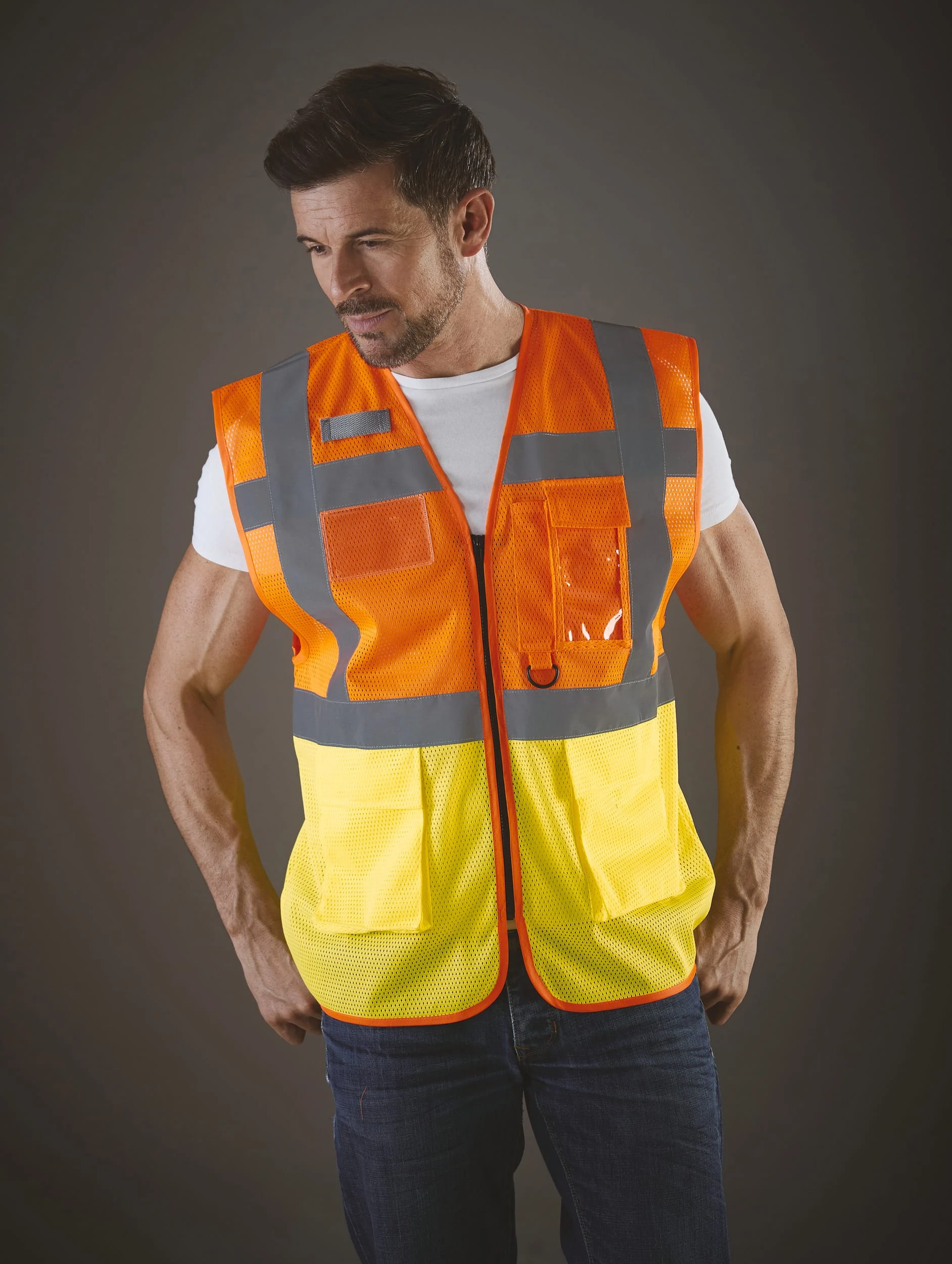 YHVW820 - Gilet haute visibilité Top Cool "Management" – Image 13